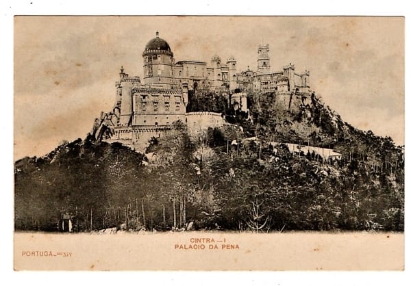 | Casa do Colecionador Cartao Postal - Palacio da Pena - Cintra - Portugal - Anos 1910