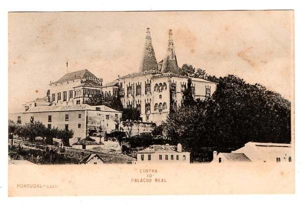 | Casa do Colecionador Cartao Postal - Palacio Real - Cintra - Portugal - Anos 1910