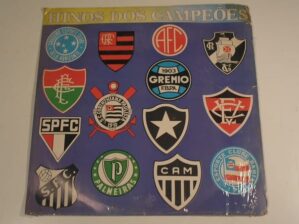 Disco Vinil - Hinos dos Campeões de futebol - Orquestra e Coro / 14 hinos de Grandes clubes.