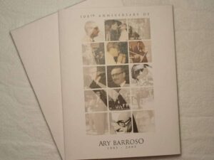 Estojo 100 Anos Ary Barroso 2003 / Prata Proof / cod. 3