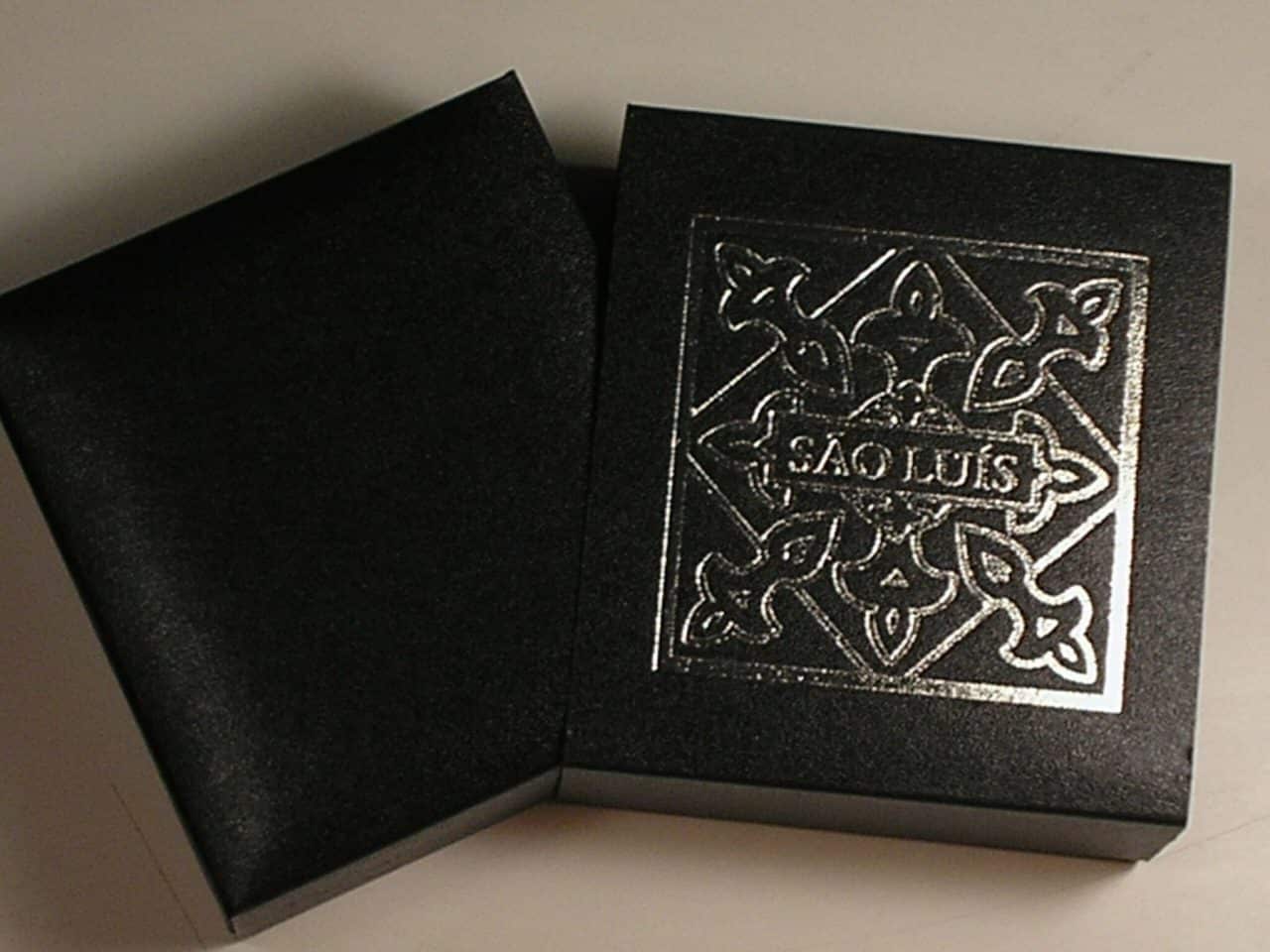 | Casa do Colecionador Estojo São Luiz) 5 Reais - 2014 Unesco / Prata Proof / cod. 10