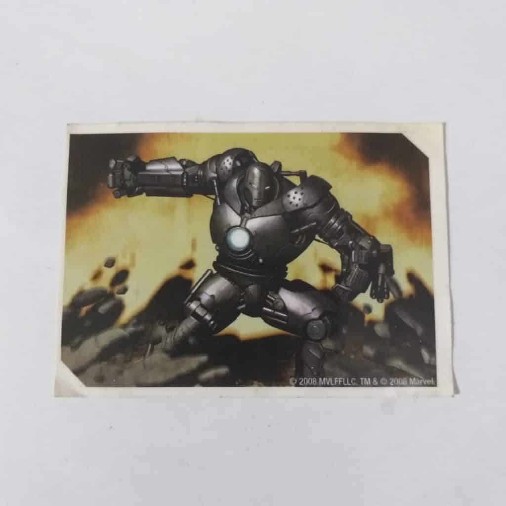 Figurinha do Álbum Homem de Ferro Nº 139 - 2008