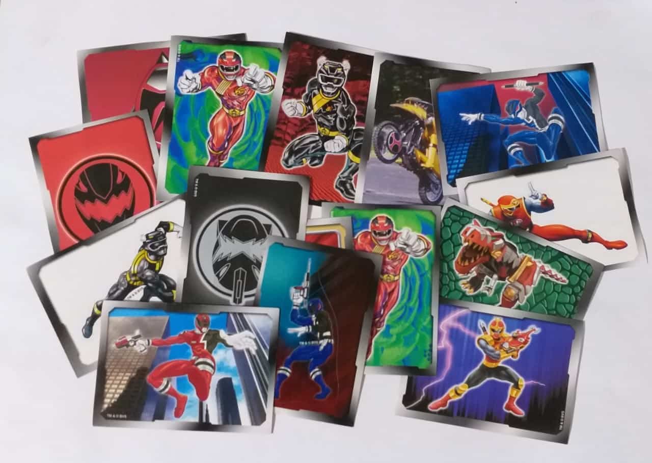 | Casa do Colecionador Figurinhas do Álbum Geração Power Rangers - 2006