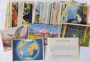 Figurinhas do Álbum História Natural - Anos 60