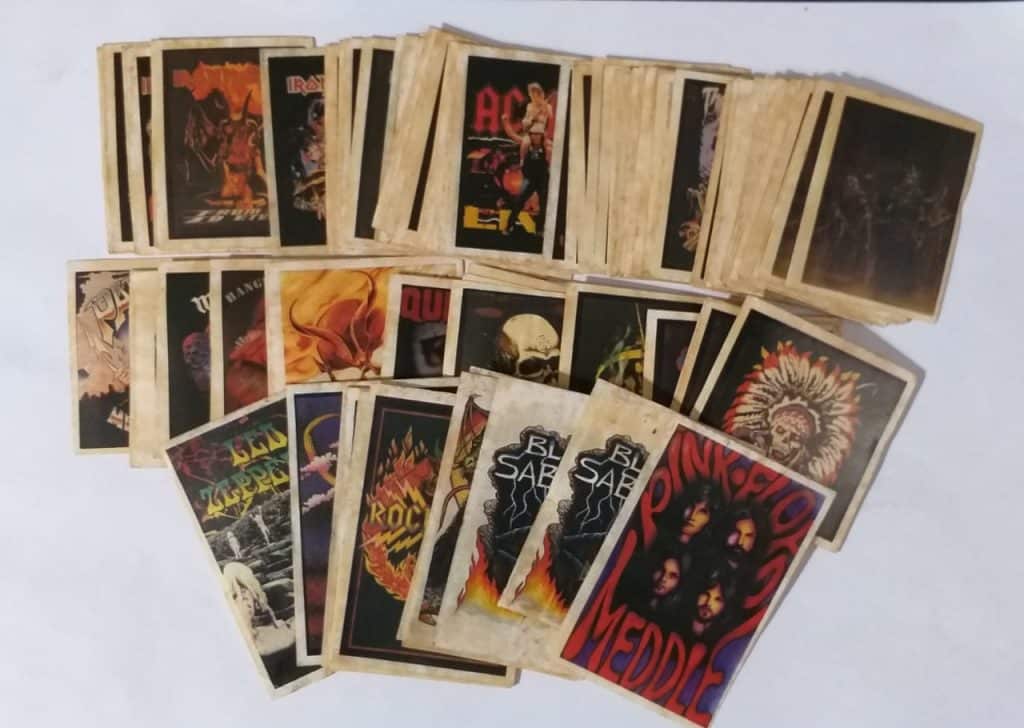 | Casa do Colecionador Figurinhas do Álbum I Wanna Rock - 1994