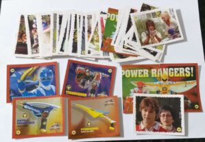 Figurinhas do Álbum Power Rangers Dino Thunder - 2007