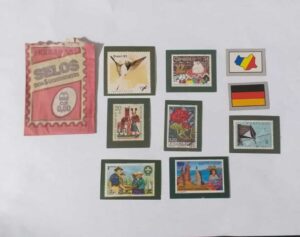 Figurinhas do Álbum Selos dos 5 Continentes - 1991