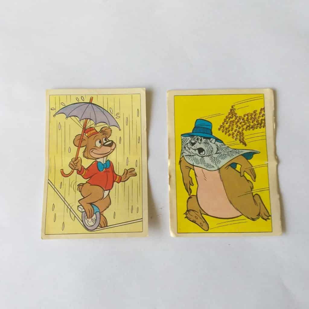 Figurinhas do Álbum Show Disney - Profissões - 1978