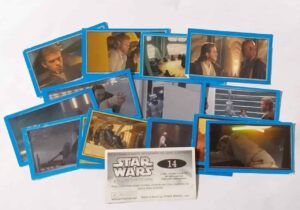 Figurinhas do Álbum Star Wars - Ataque dos Clones - 2002