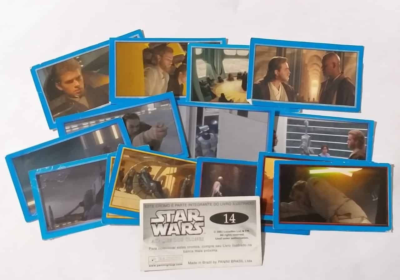 | Casa do Colecionador Figurinhas do Álbum Star Wars - Ataque dos Clones - 2002