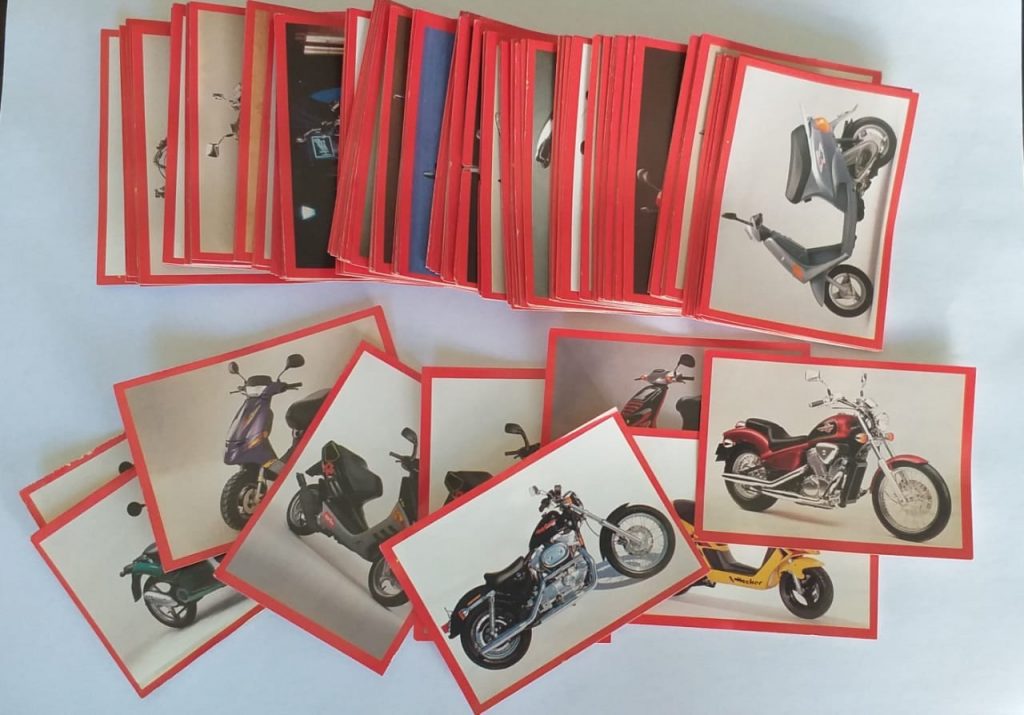 | Casa do Colecionador Figurinhas do Álbum Top Moto - 1996