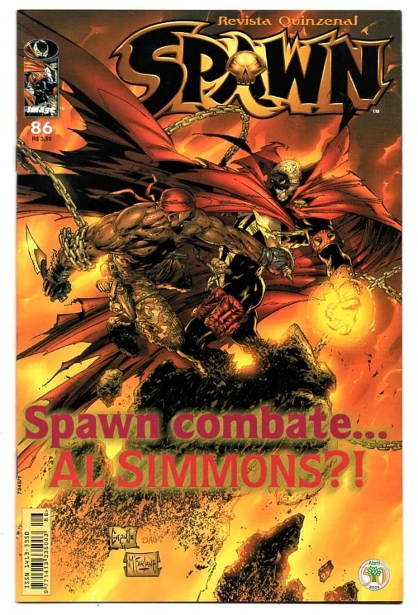 | Casa do Colecionador HQ - Gibi - Spawn - Nº 86 - Editora Abril - 2000