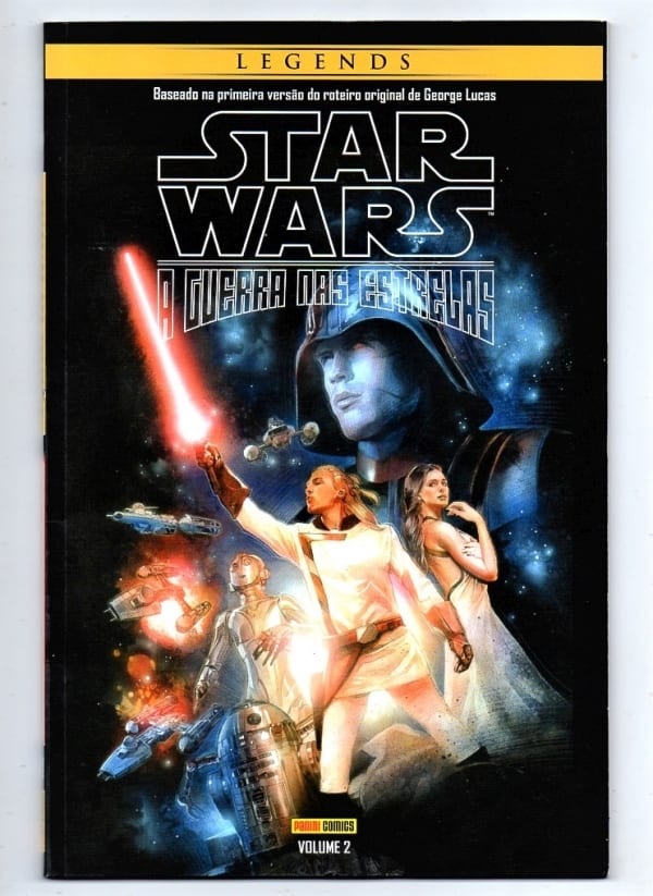 Hq Star Wars Legends - Guerra Nas Estrelas - Volume 2 - Panini Comics - 2015