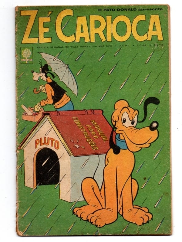 | Casa do Colecionador Hq - Zé Carioca - N° 747 - 01 Março 1966 - Editora Abril