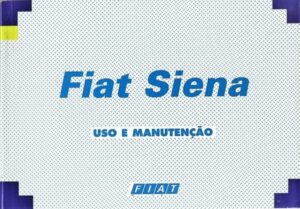 Manual do Proprietario Fiat Siena 1997
