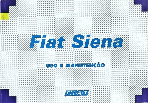| Casa do Colecionador Manual do Proprietario Fiat Siena - 2000