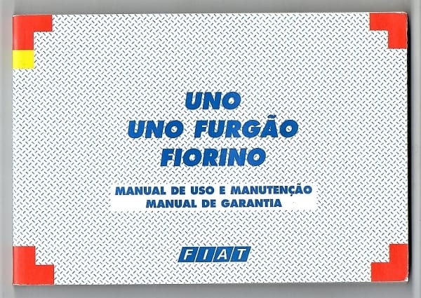 | Casa do Colecionador Manual do Proprietario Fiat Uno - Uno Furgão e Fiorino - 2001