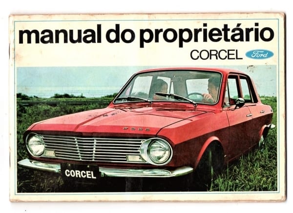 | Casa do Colecionador Manual Do Proprietario Ford Corcel - 1968