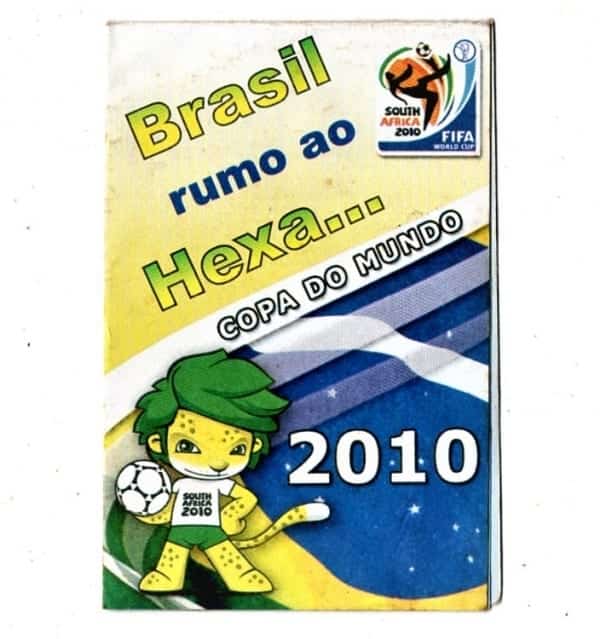 | Casa do Colecionador Propaganda Antiga Tabela Copa Mundo Futebol - Africa do Sul - 2010