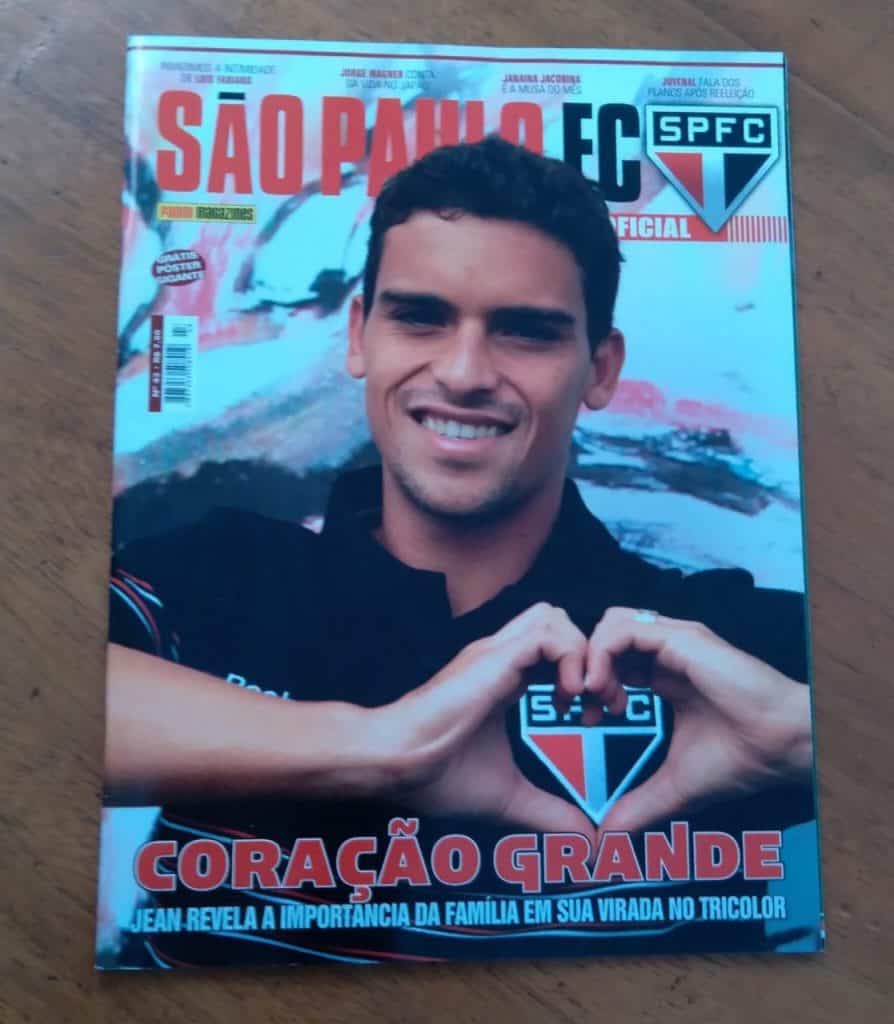 | Casa do Colecionador Revista Oficial São Paulo FC 43 / Coração Grande Com Pôster Gigante.