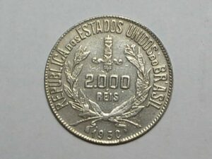 Variante Rara-)) 2.000 Rs. 1930 ( Br'aspas-sil e 1'aspas-930) = Br'asil e 1'930