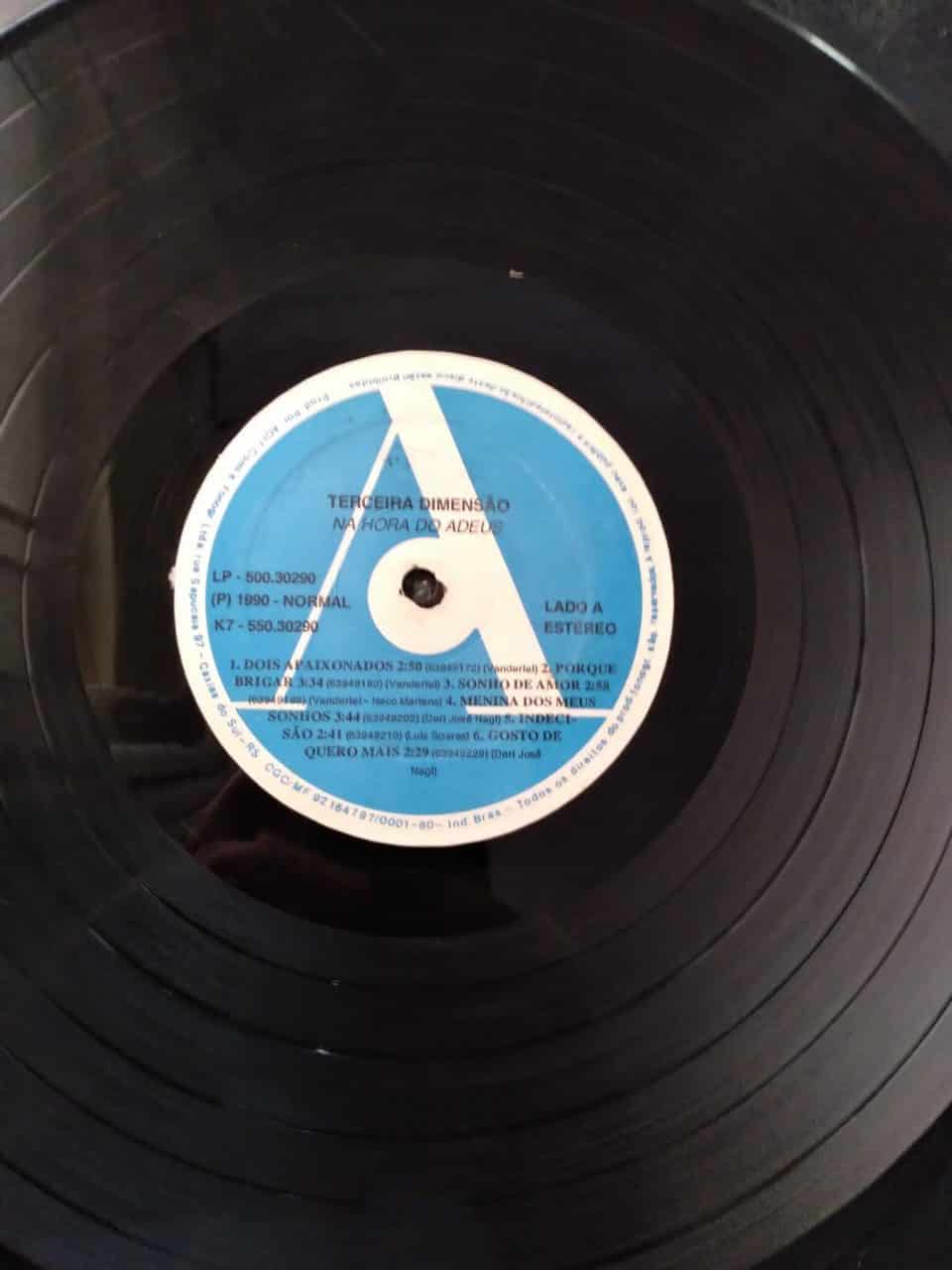 | Casa do Colecionador Vinil LP 3^ Dimensão/ Na Hora do Adeus