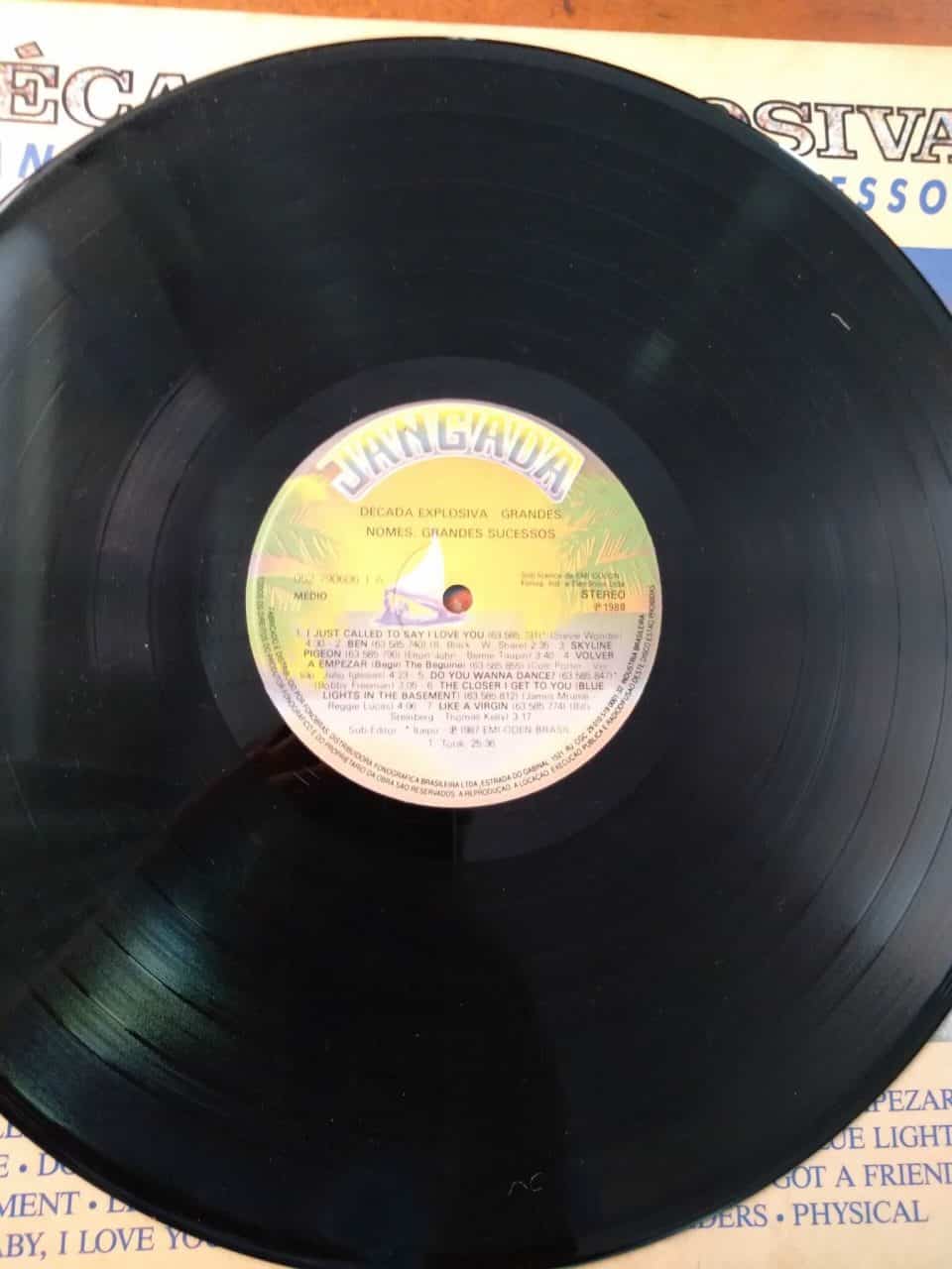 | Casa do Colecionador Vinil LP Decada Explisiva / Grandes nomes Grandes Sucessos