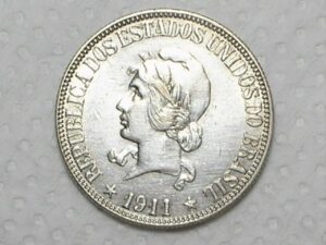 1.000 Réis - 1911 / Prata / Soberba / cod. 940.3