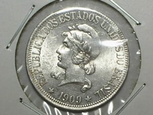 - 1.000 Rs. 1911 / X Grammas - Prata - Brilho original Sob/Fc