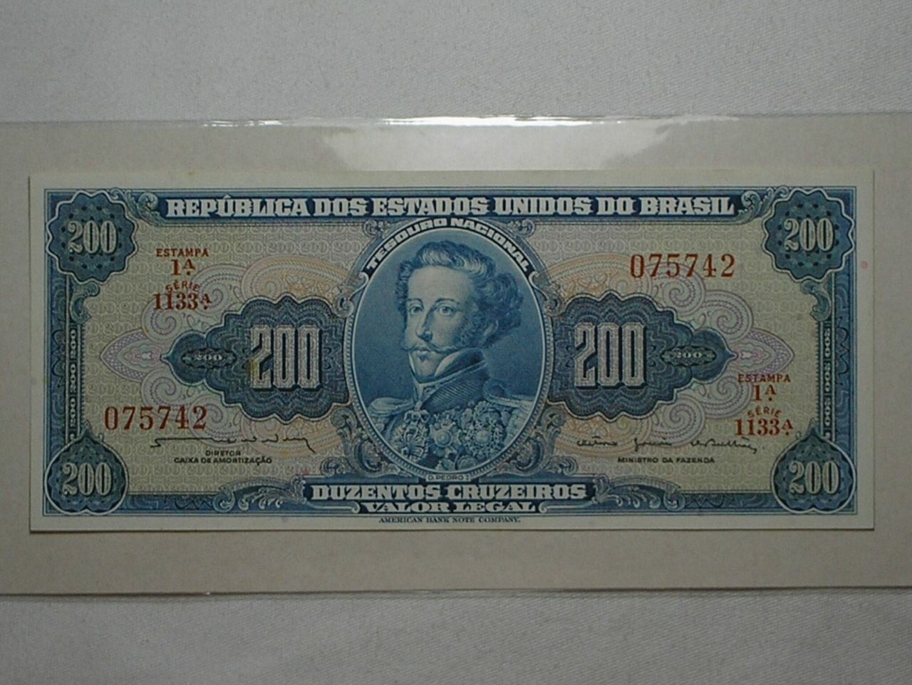 | Casa do Colecionador 200 Cruzeiros - C-042 - 1964 / Flor de Estampa / 075742