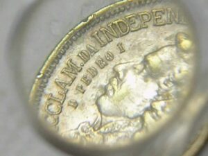 2.000 Réis - 1922 - D Pedro I sem pontuação e Republica A sem traço / Mbc / cod. 950.3