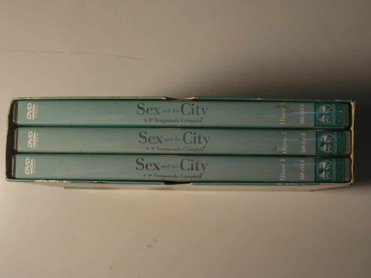 | Casa do Colecionador 3 Filmes Sex & City - 3 DVDs - 3ª Temporada