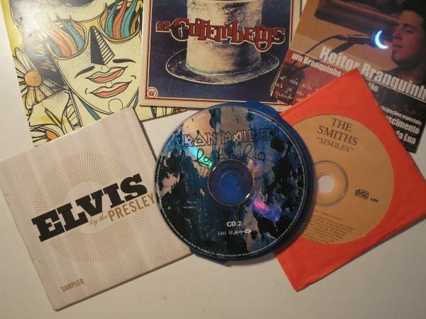 | Casa do Colecionador 6 CD - Grandes Sucessos da época / Elvis Presley / Iron Maiden-Rock in Rio / The smiths / Gilbert / Os Gutenbergs / Heitor Branquinho