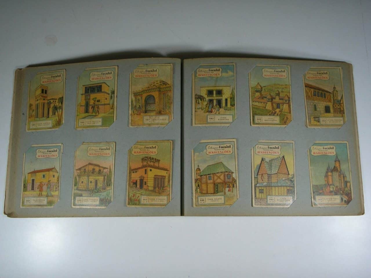 | Casa do Colecionador Album das Estampas Eucalol "completo" com 144 figuras no estado de Soberbo / #14
