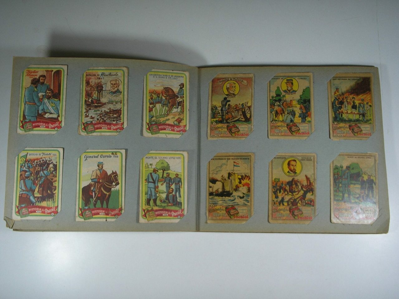 | Casa do Colecionador Album das Estampas Eucalol "completo" com 144 figuras no estado de Soberbo / #9