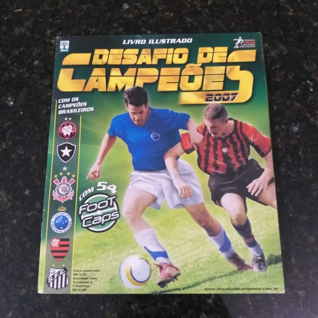 Álbum de Figurinhas - Desafio de Campeões 2007 (Apenas 1 fig colada)