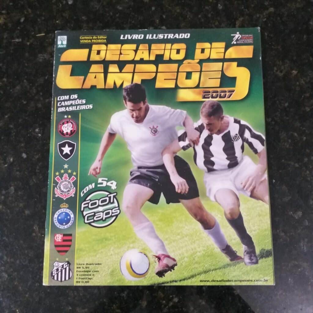 Álbum de Figurinhas - Desafio de Campeões 2007 (Vazio)