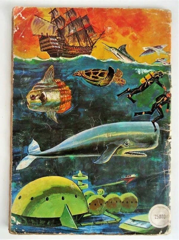 | Casa do Colecionador Album De Figurinhas Mar Fonte De Vida - Completo - Anos 50