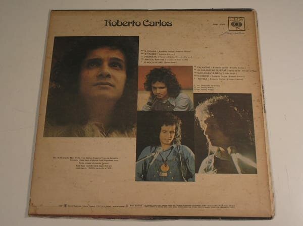 | Casa do Colecionador Álbum Disco LP Vinil Roberto Carlos - parada 1973