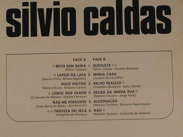 | Casa do Colecionador Álbum Vinil Disco Silvio Caldas - Sucessos parada 1974 / 1983 - Excelente estado
