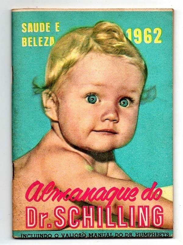 | Casa do Colecionador Almanaque De Farmacia - Almanaque Dr. Schilling - 1962
