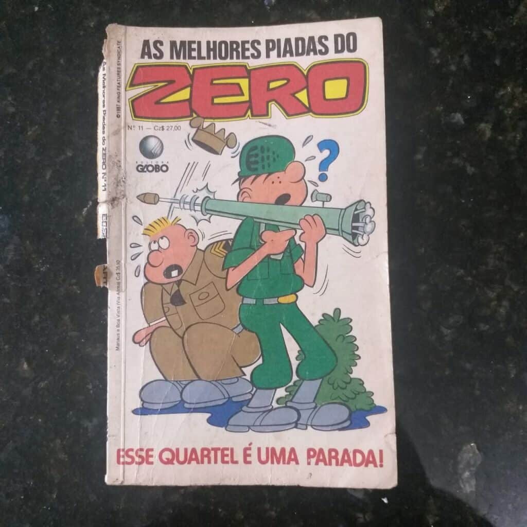 As Melhores Piadas do Zero Nº 11 (Editora Globo) Setembro 1987