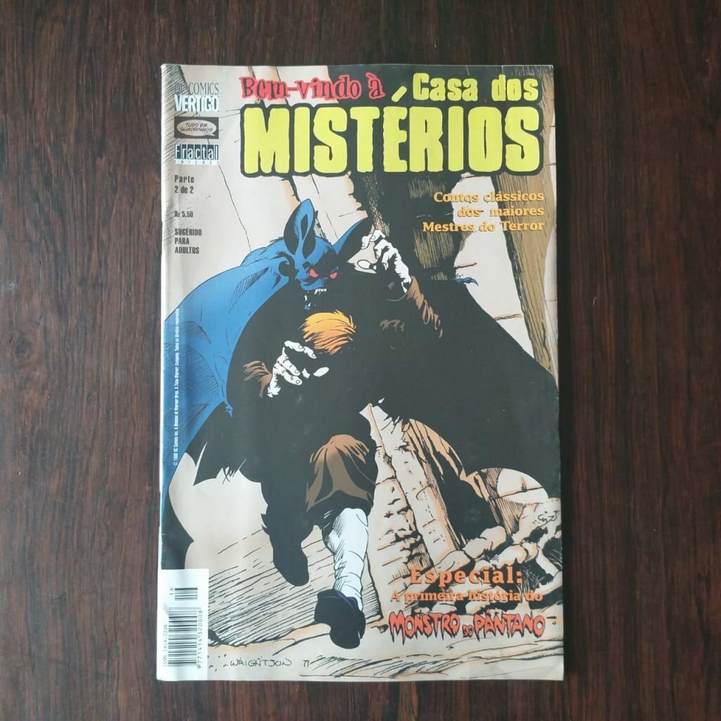 | Casa do Colecionador Bem vindo à Casa dos Mistérios Nº 16 - Parte 2 de 2 (Editora Tudo em Quadrinhos) Agosto 1999 (HQ)