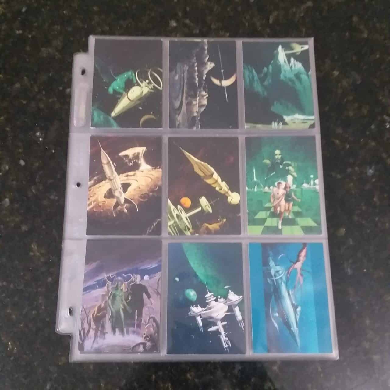 Blueprints of The Future - Prophetic Visions from The Art of Vincent Di Fate - Coleção Completa - Cards - 1994