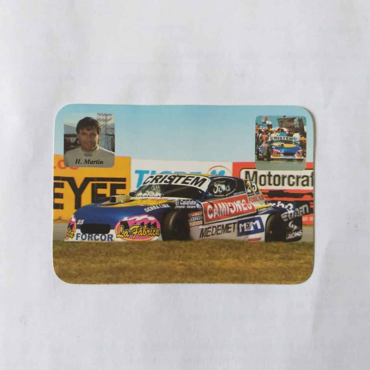 Calendário de Bolso (Tema Automobilismo) Ano 2005 - H. Martin - Calendário Estrangeiro (Argentina)