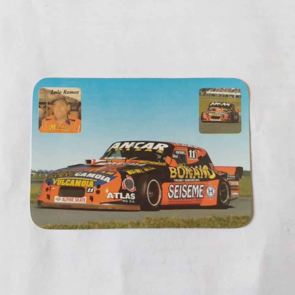 Calendário de Bolso (Tema Automobilismo) Ano 2005 - Lalo Ramos - Calendário Estrangeiro (Argentina)