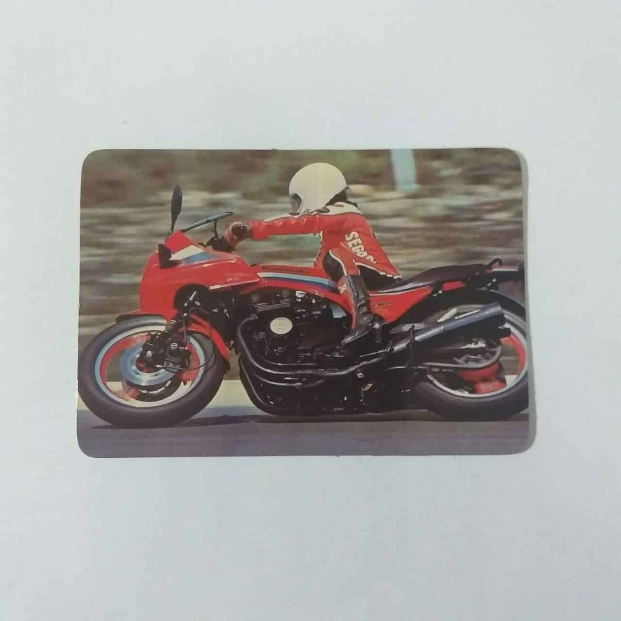 Calendário de Bolso (Tema Moto) Ano 1987 - Calendário estrangeiro (Portugal)