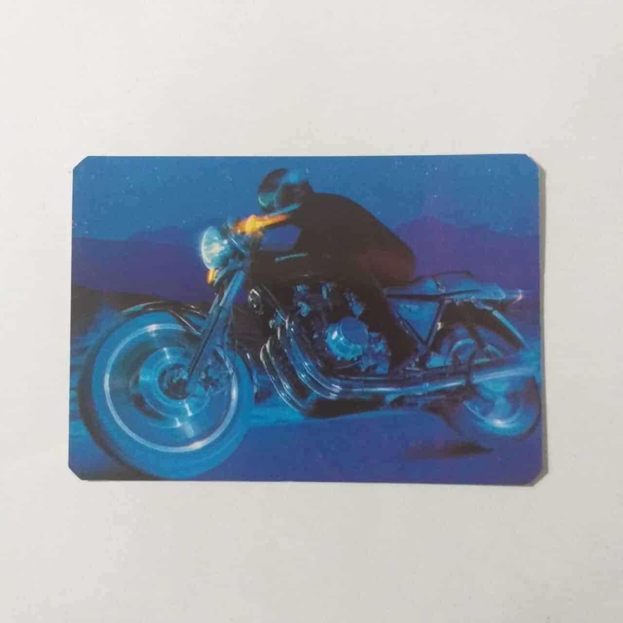Calendário de Bolso (Tema Moto) Ano 1987 - Calendário estrangeiro (Portugal)