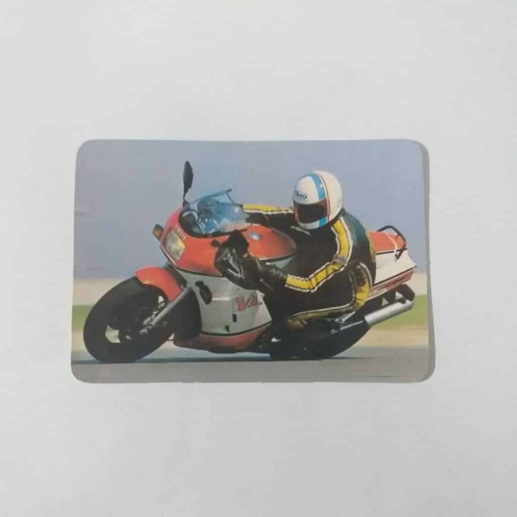 Calendário de Bolso (Tema Moto) Ano 1988 - Calendário estrangeiro (Portugal)