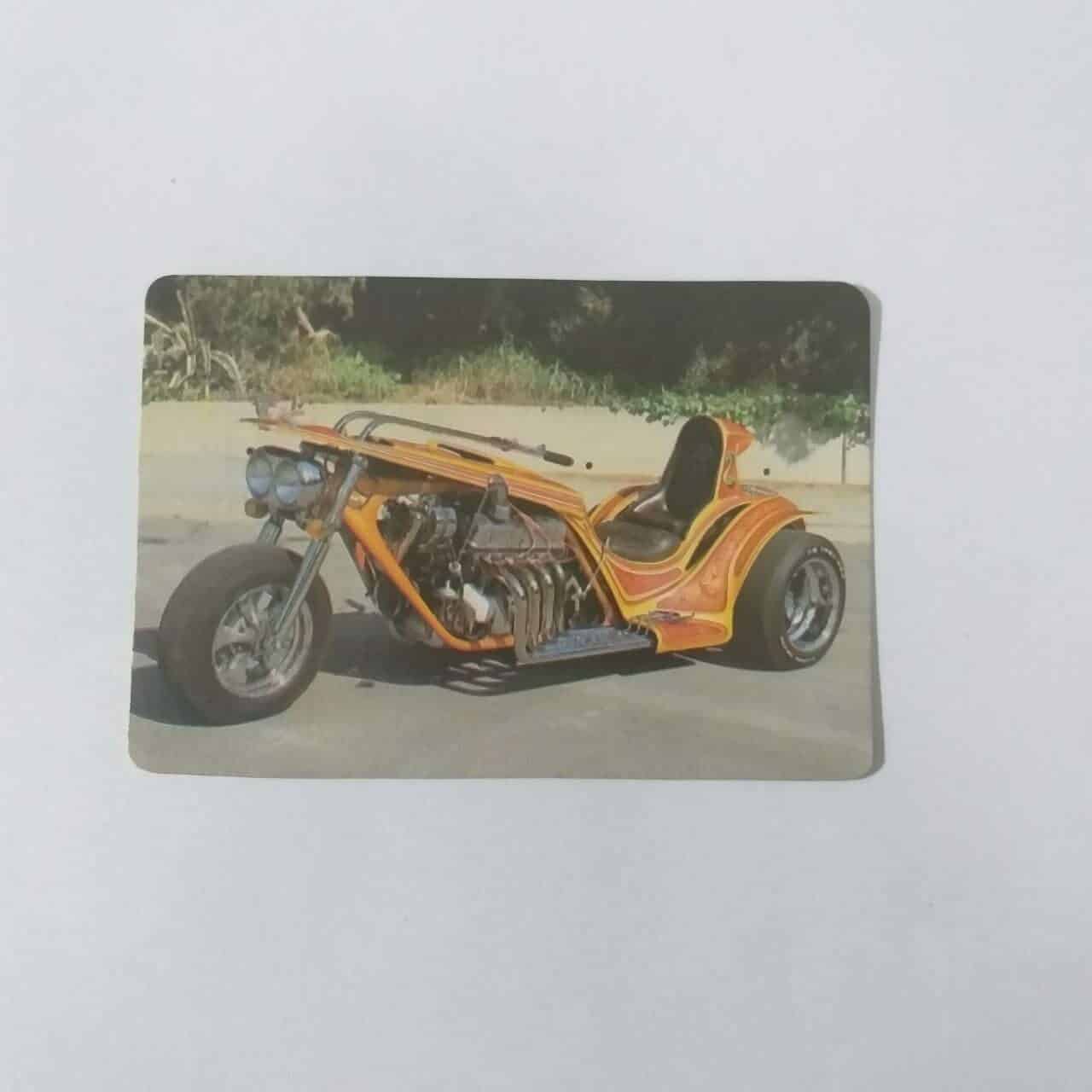 Calendário de Bolso (Tema Moto) Ano 1990